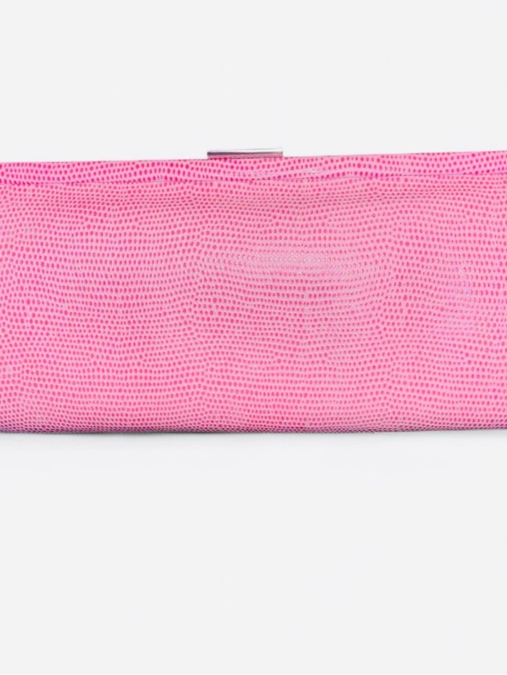 BANANA REPUBLIC Pink Leather Clutch Purse